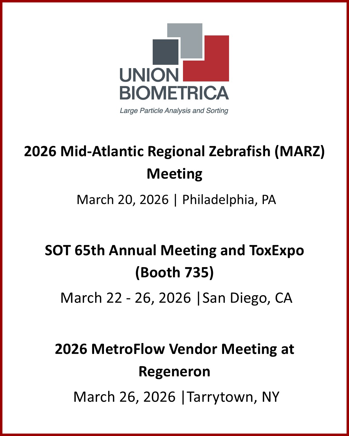 Join us in March 2026 